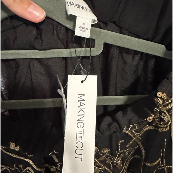 Andrea Salazar sequin maxi cocktail skirt - Picture 4 of 6